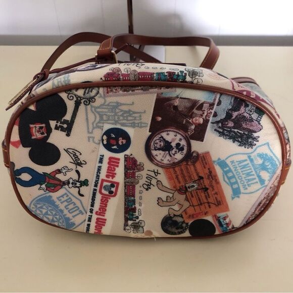 Dooney & Bourke Walt Disney World 40 Year Anniversary Bucket Tote Bag - Picture 12 of 12